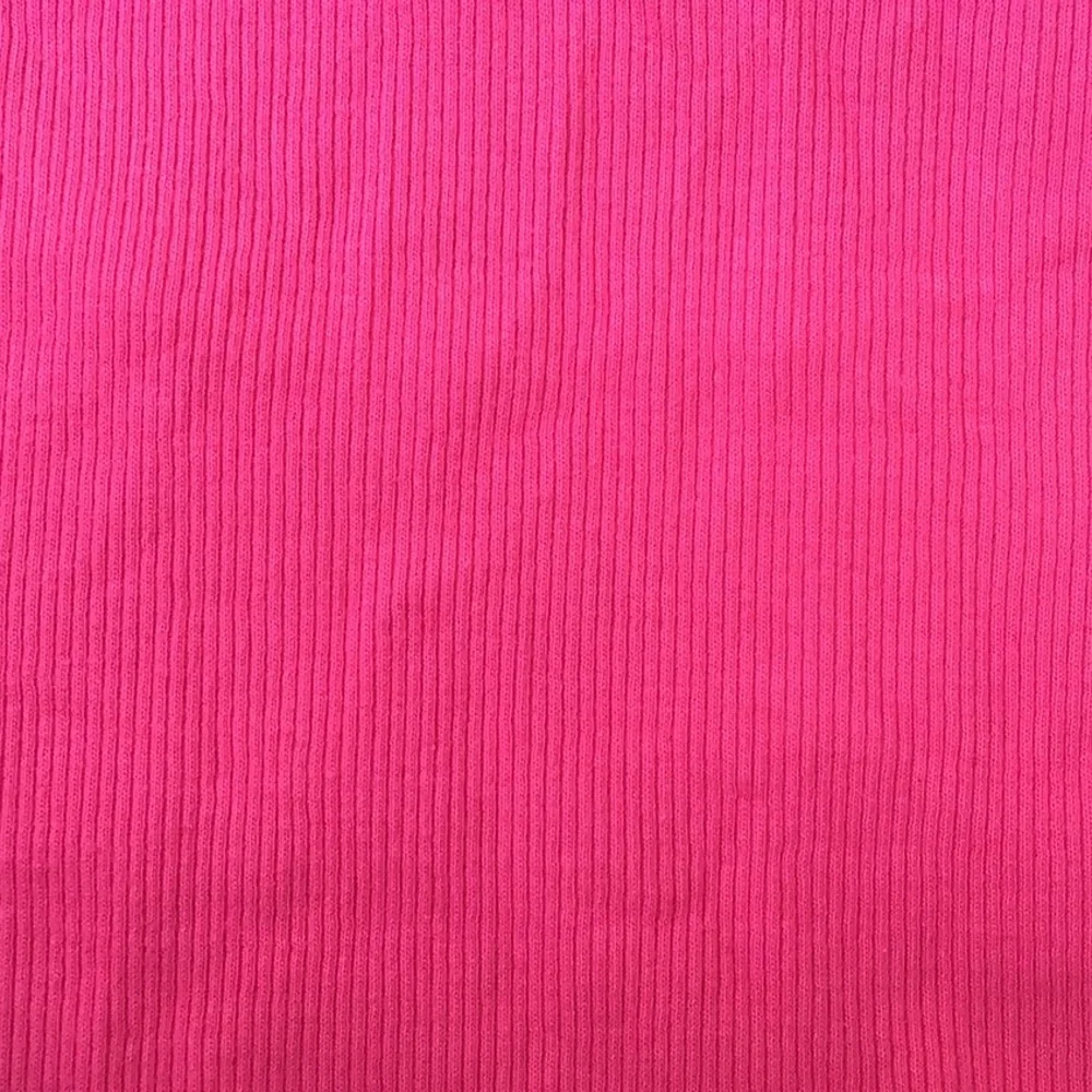 SKIMS Cotton Rib Tank | Bright Pink | Size M - Picture 9 of 9